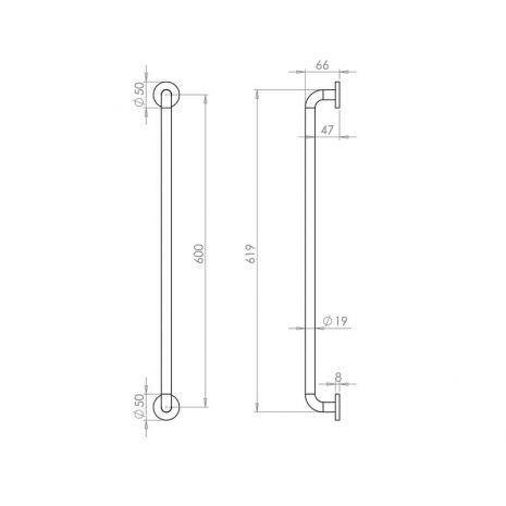 600mm x 19mm