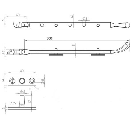 JV306C - Dimensions