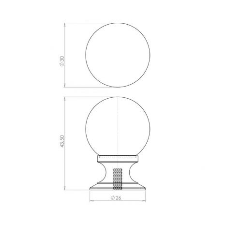 Dimensions - 30mm